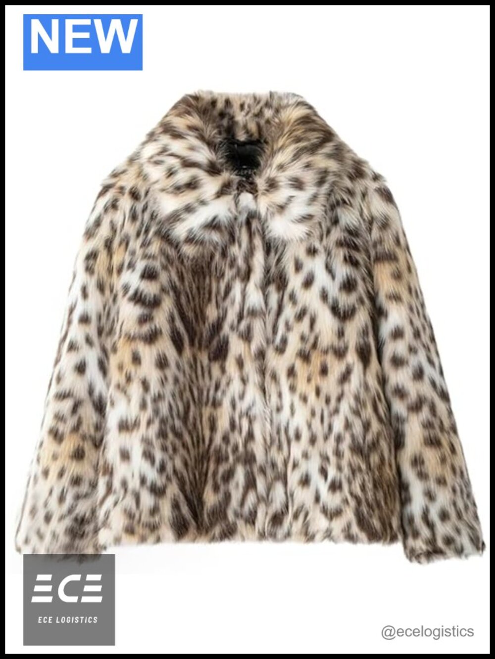 Faux Fur Crop Jacket Long Sleeve Cozy Winter Warm Fluffy Sherpa Coat Pockets